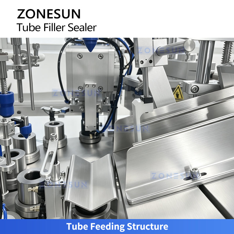 ZONESUN ZS-FS009D Automatic Double Head Syringe Filling and Sealing Machine for A+B Products