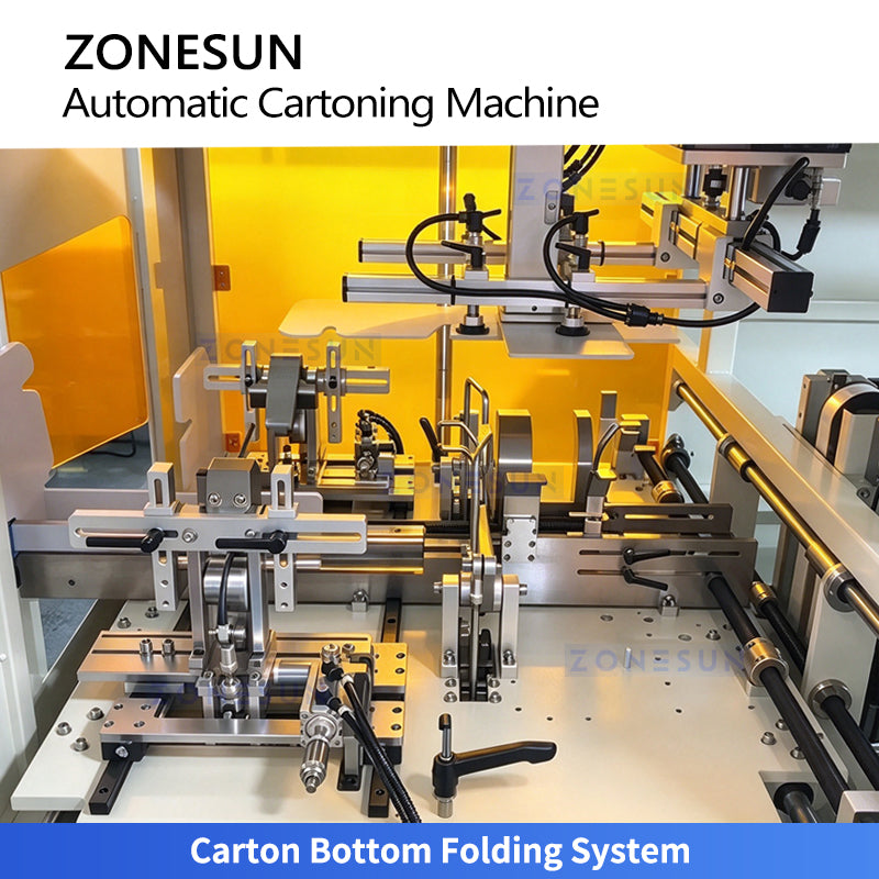 ZONESUN ZS-MSZH13 Automatic Cartoning Machine with Product Loading and Carton Closing System