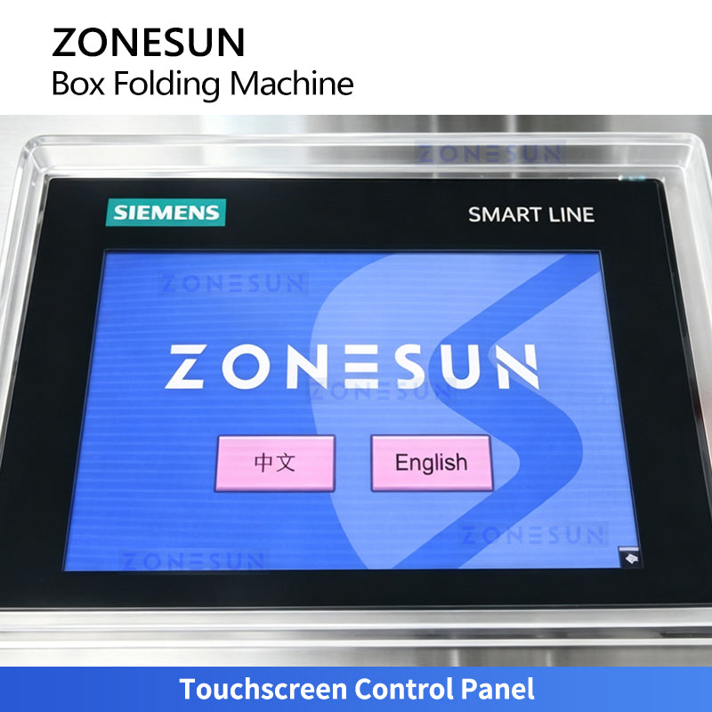 ZONESUN ZS-MSZH20L Automatic Mailer Box Folding Forming Machine with Vacuum Box Picking
