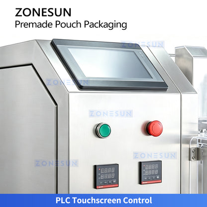 ZONESUN ZS-AFS210V Automatic Premade Pouch Feeding Vacuum Sealing Packaging Machine