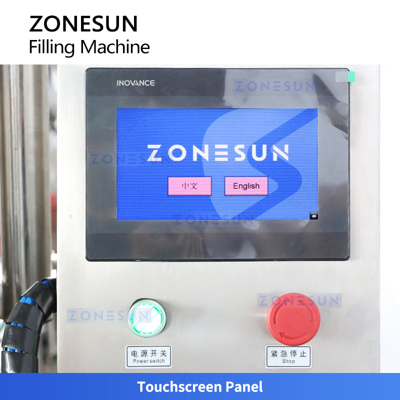 ZONESUN ZS-VTGTL2 Paste Filling Machine for Honey, Creams, Gels, Balms, Solid Perfume & Cosmetics