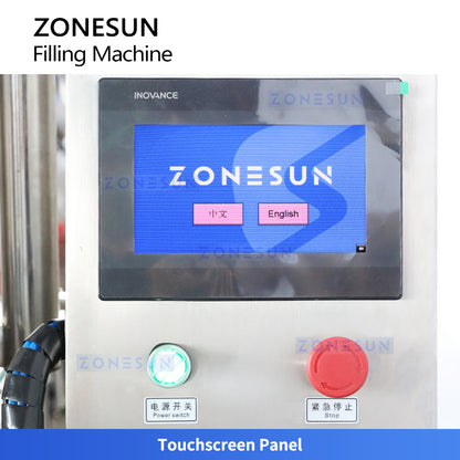 ZONESUN ZS-VTGTL2 Paste Filling Machine for Honey, Creams, Gels, Balms, Solid Perfume & Cosmetics