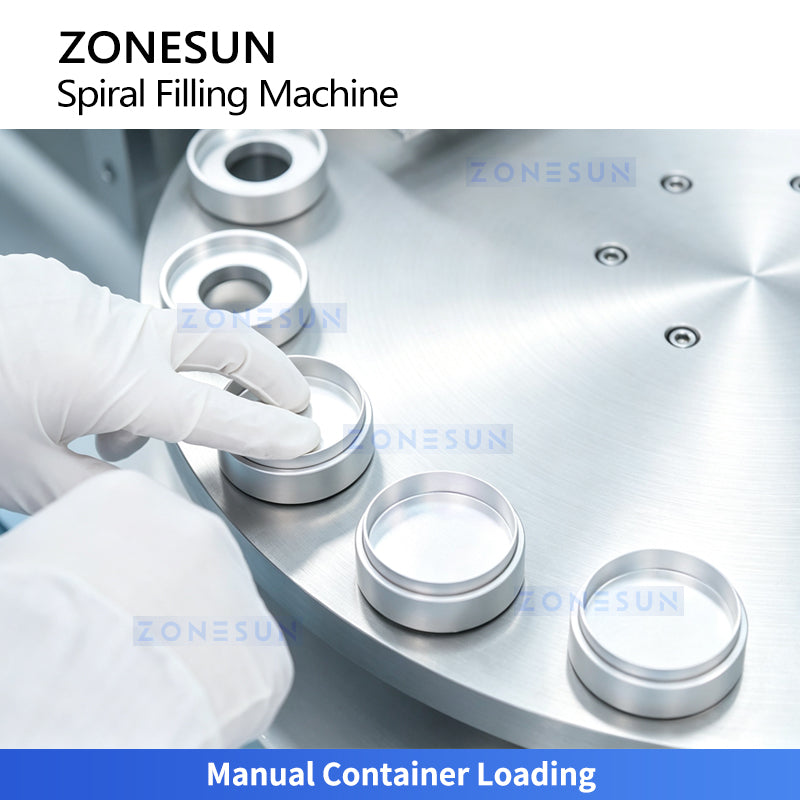 ZONESUN ZS-MCS5 Automatic 4 Color Spiral Pattern Filling Machine with Preheating for BB Cream