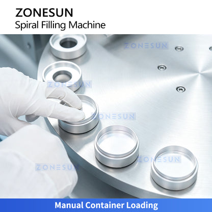 ZONESUN ZS-MCS5 Automatic 4 Color Spiral Pattern Filling Machine with Preheating for BB Cream