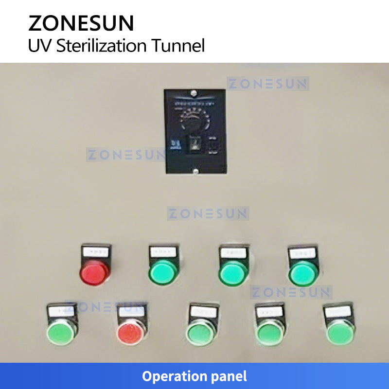ZONESUN ZS-UVS2 High-Efficiency UV Sterilization Tunnel for Industrial Hygiene Control