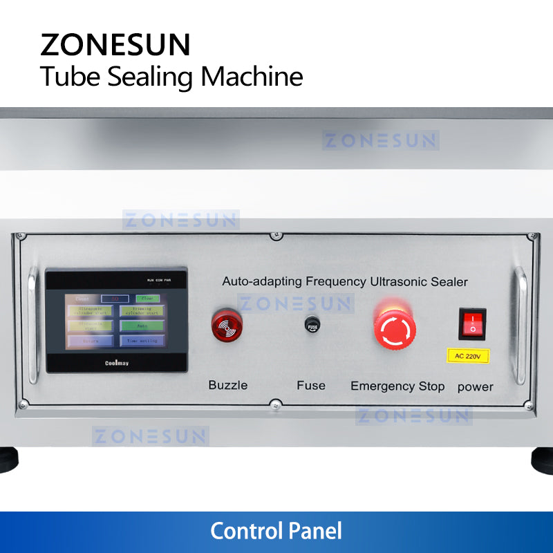 Efficient Sealing: ZONESUN ZS-FK003U Ultrasonic Tube Sealer for Cosmetic & Food Plastic/Metal Tubes