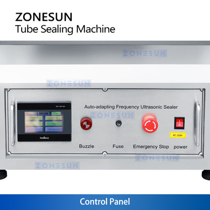 Efficient Sealing: ZONESUN ZS-FK003U Ultrasonic Tube Sealer for Cosmetic & Food Plastic/Metal Tubes