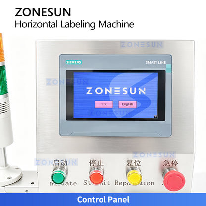 ZONESUN ZS-TBRH200 Automatic Vertical to Horizontal Ampoule Vial Labeling Machine