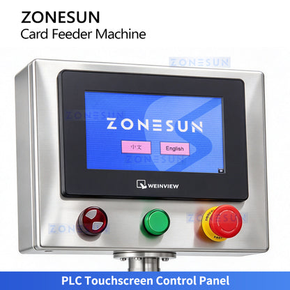 ZONESUN ZS-MY150 High-Speed Automatic Desktop Card Feeder Paging and Counting Machine