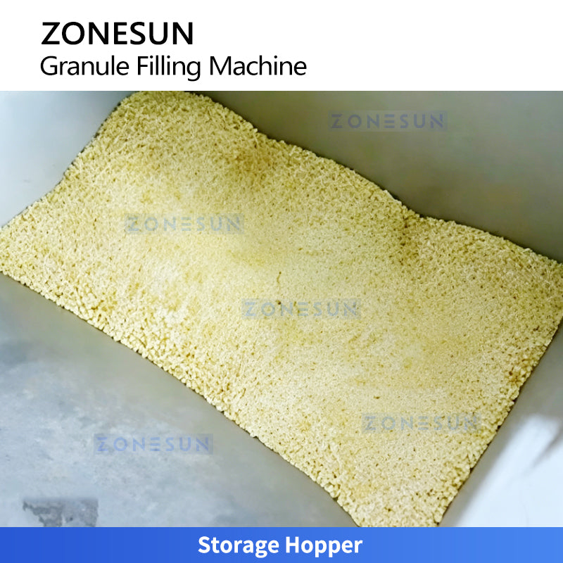 High Efficiency: ZONESUN ZS-KIS900 Automatic Volumetric Cup Grain & Nut Jar Filling Machine