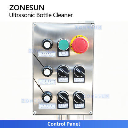 Deep Clean: ZONESUN ZS-UWB8 Automatic Ultrasonic Glass Vial Bottle Washing & Flushing Machine