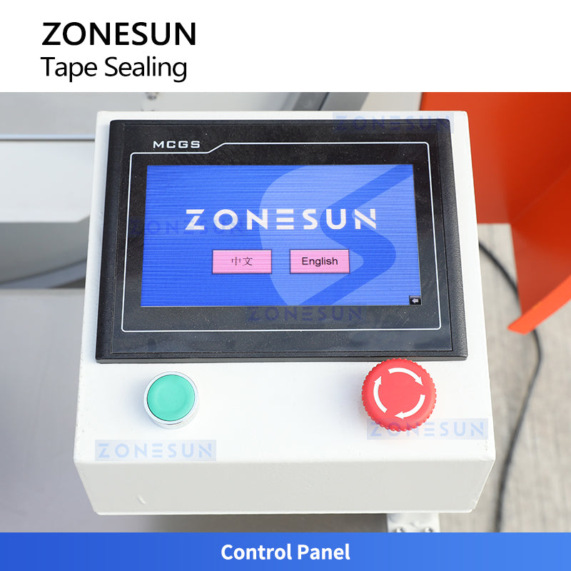 Efficient Packing: ZONESUN ZS-TFX6060 Ring-Type Automatic Carton Box Tape Sealing Machine