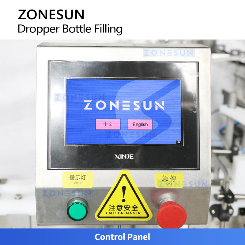 ZONESUN ZS-AFC27YT: Dual-Station Automatic Liquid Filling, Dropper Placing, Capping Machine