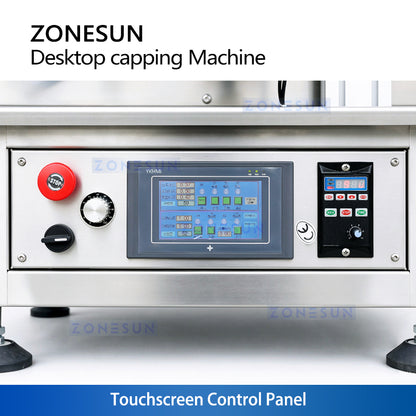 ZONESUN ZS-XG1870 Pneumatic Desktop Automatic Capping Machine