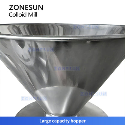 ZONESUN ZS-YM70 Industrial Peanut Butter Grinder Colloid Mill for Food Processing
