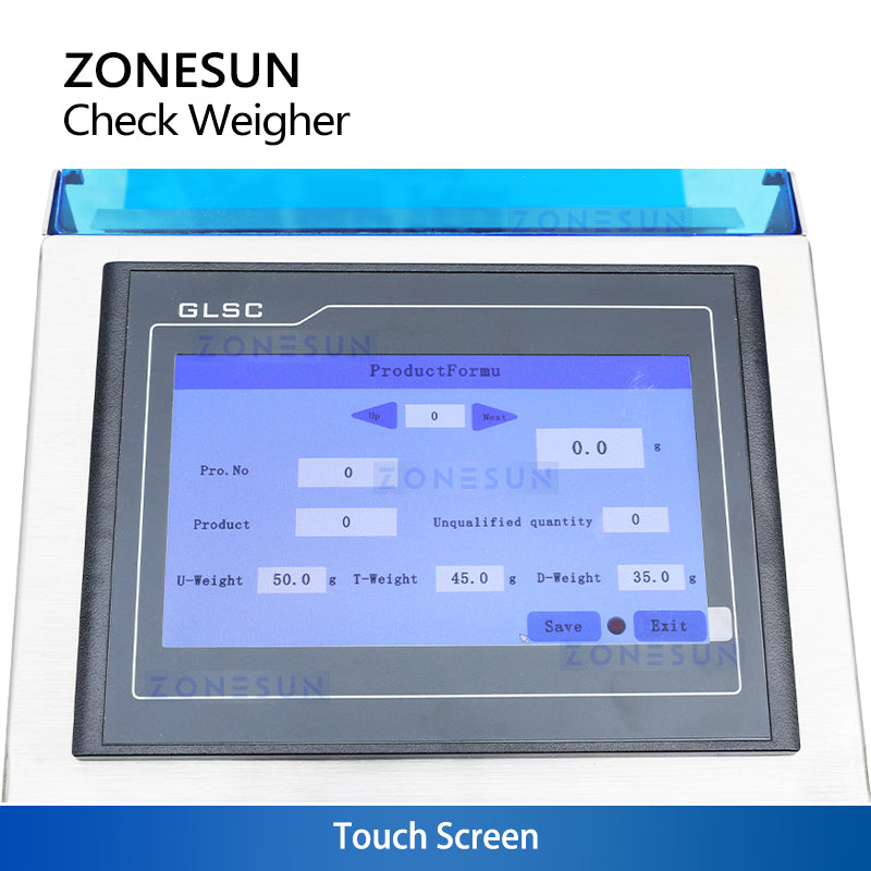 ZONESUN ZS-CW150 Compact Checkweigher Weight Sorting Machine
