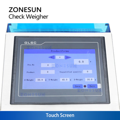 ZONESUN ZS-CW150 Compact Checkweigher Weight Sorting Machine