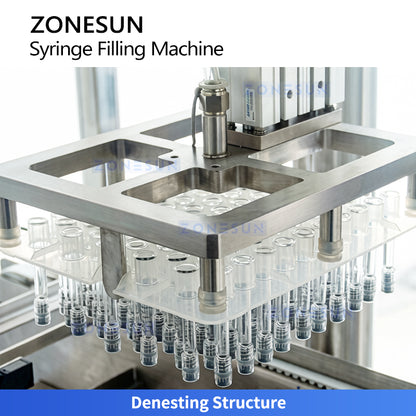 Bubble-Free Tech: ZONESUN ZS-AFY2 Automatic Prefilled Syringe Vacuum Filling & Stoppering Machine