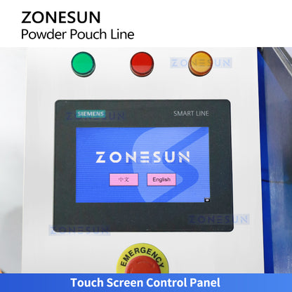 ZONESUN ZS-AFS320 Automatic Premade Pouch Powder Filling Sealing Machine