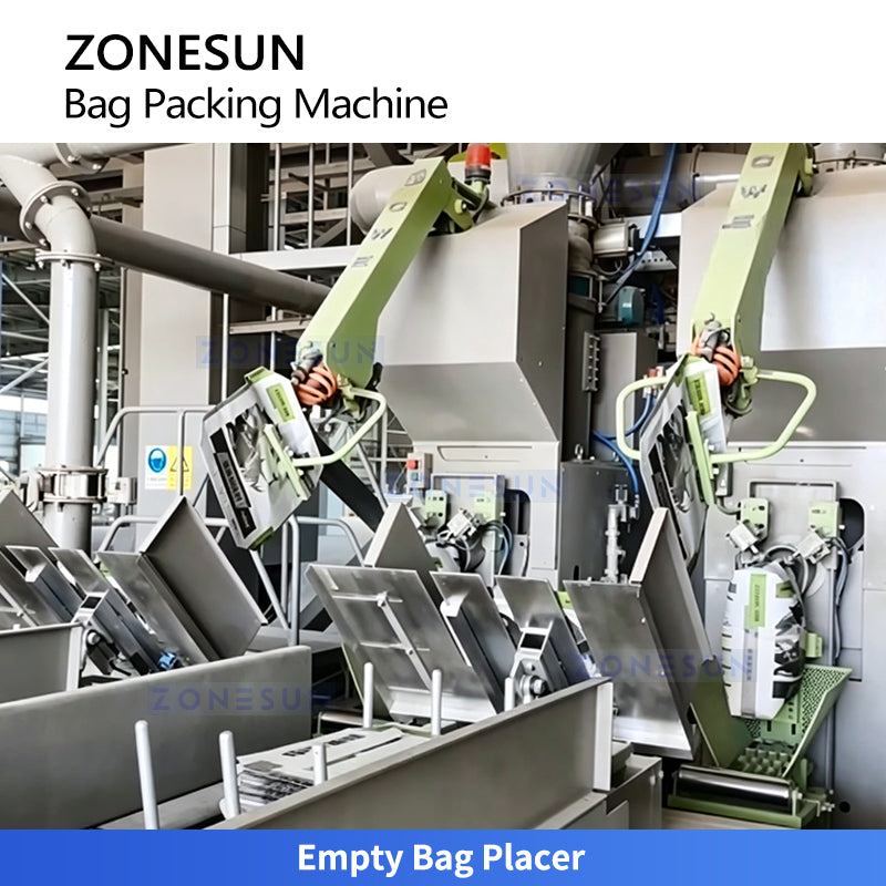 High Capacity: ZONESUN ZS-FSK5 Automatic Valve Bag Packing Machine for Cement & Dry Mortar