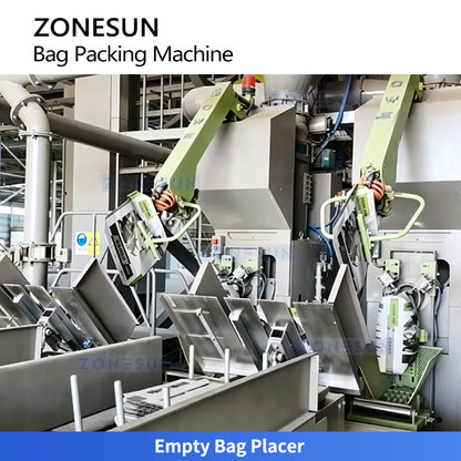 High Capacity: ZONESUN ZS-FSK5 Automatic Valve Bag Packing Machine for Cement & Dry Mortar