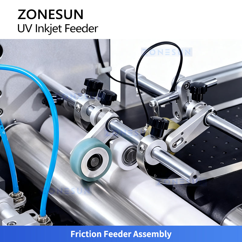 ZONESUN ZS-FYP6 Auto UV Inkjet Coding Machine for High-Resolution Printing on Labels, Cards, Tickets