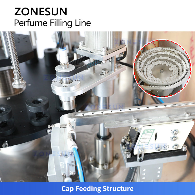 ZONESUN ZS-FALU7 Automatic Small Bottle Filling Capping Labeling Machine for Liquids