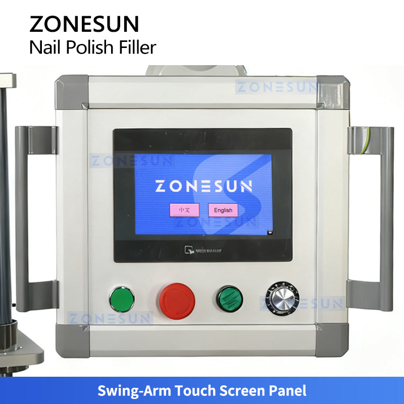 ZONESUN ZS-AFC49 Automatic Nail Polish Filling and Capping Machine for Cosmetics Production Lines