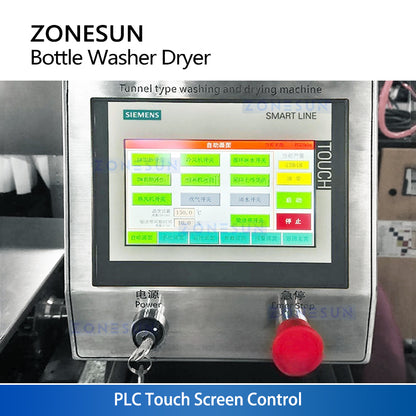 ZONESUN ZS-WB17: High-Speed Automatic Bottle Washing & Drying Machine for New & Recycled Bottles