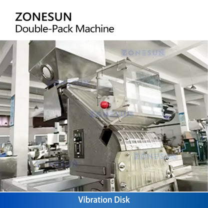 ZONESUN ZS-DPP180H: High-Speed Automatic Candy & Food Aluminum Blister Strip Packaging Machine