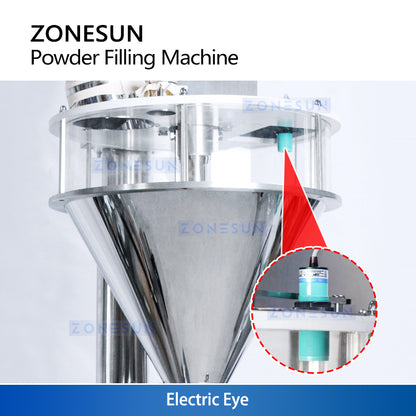 ZONESUN ZS-FM2A Automatic Powder Filling Machine with Auger Feeder