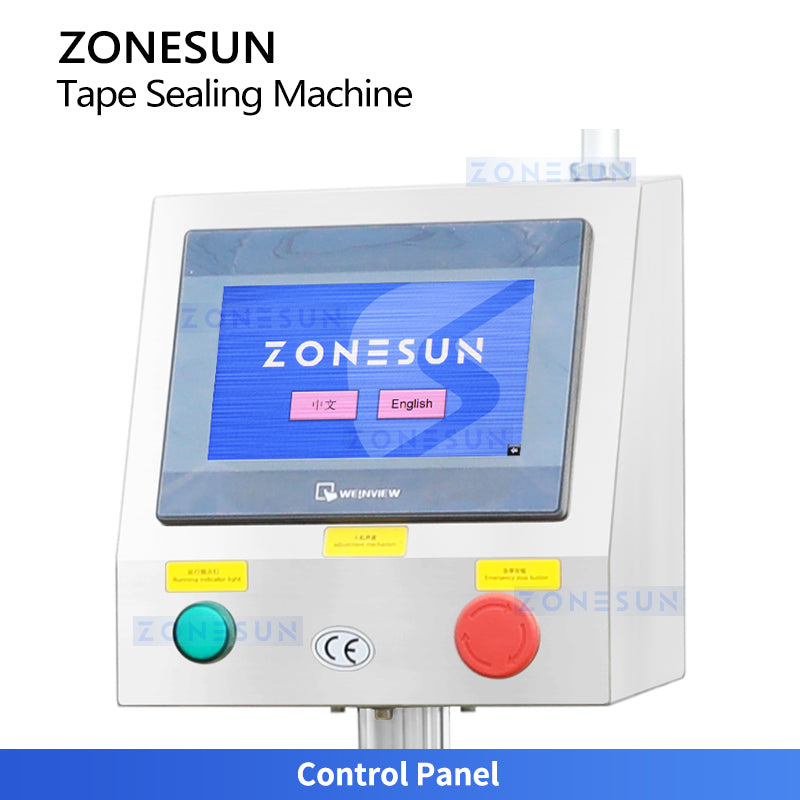 Flawless Joint Wrap: ZONESUN ZS-202F Cylinder Perfume Box Top Tape Sealing & Labeling Machine Line