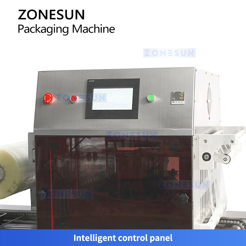 ZONESUN ZS-VSP100 Automatic Thermoforming Vacuum Packaging Machine for Meat Seafood Cheese and Ready Meals with Moisture Protection