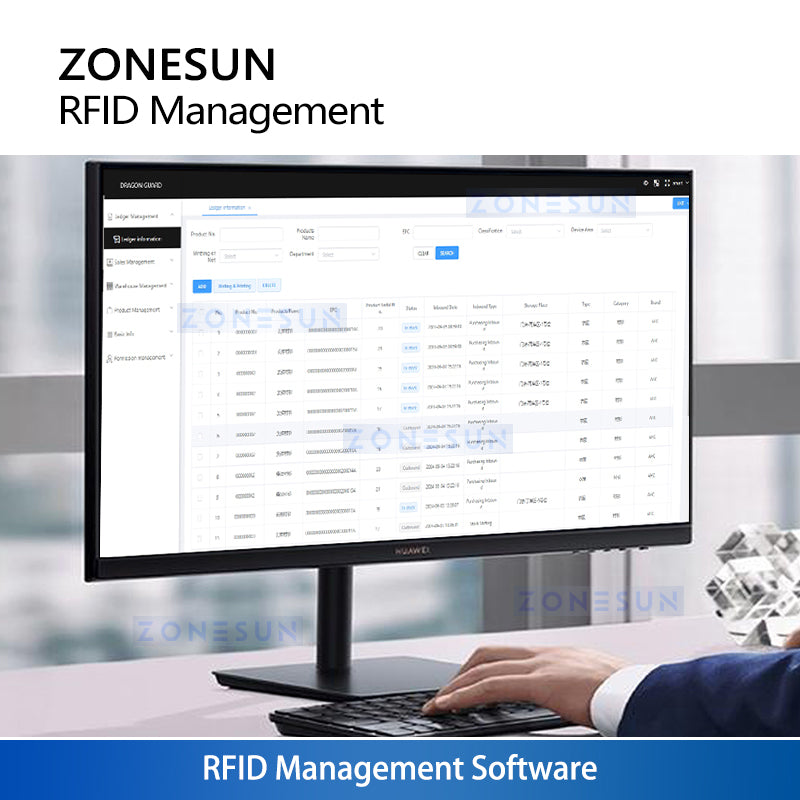 ZONESUN ZS-RIR01 RFID Inventory Management and Asset Tracking System