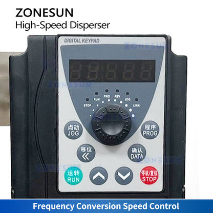 ZONESUN ZS-MX1100 Laboratory Electric Lift High Speed Disperser Mixer