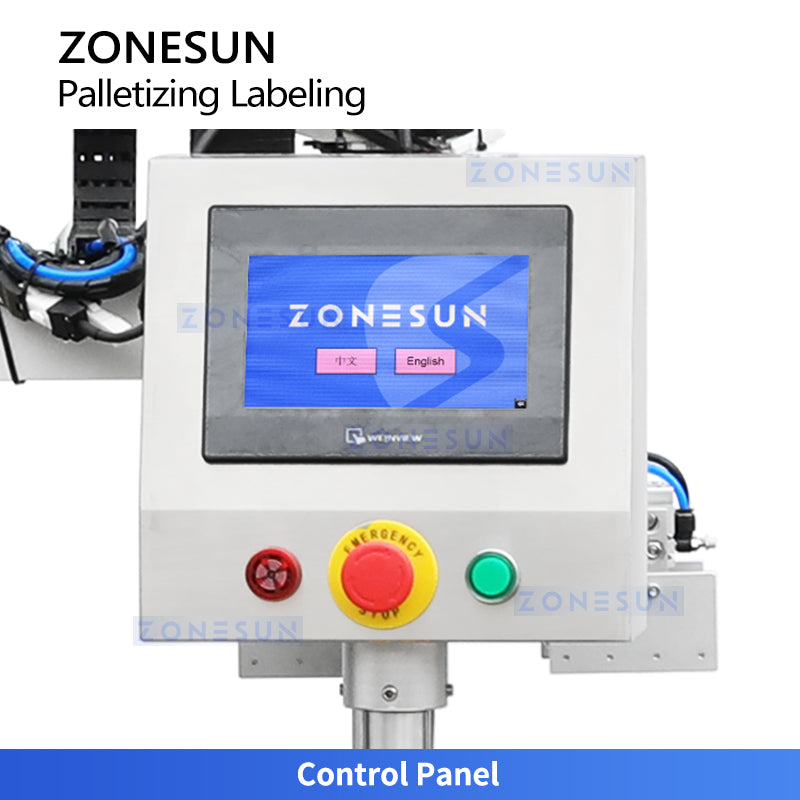Dual-Lane Speed:ZONESUN ZS-TB70DM Automatic Wet Wipes Stacking, Bundling & Double-Side Labeling Line
