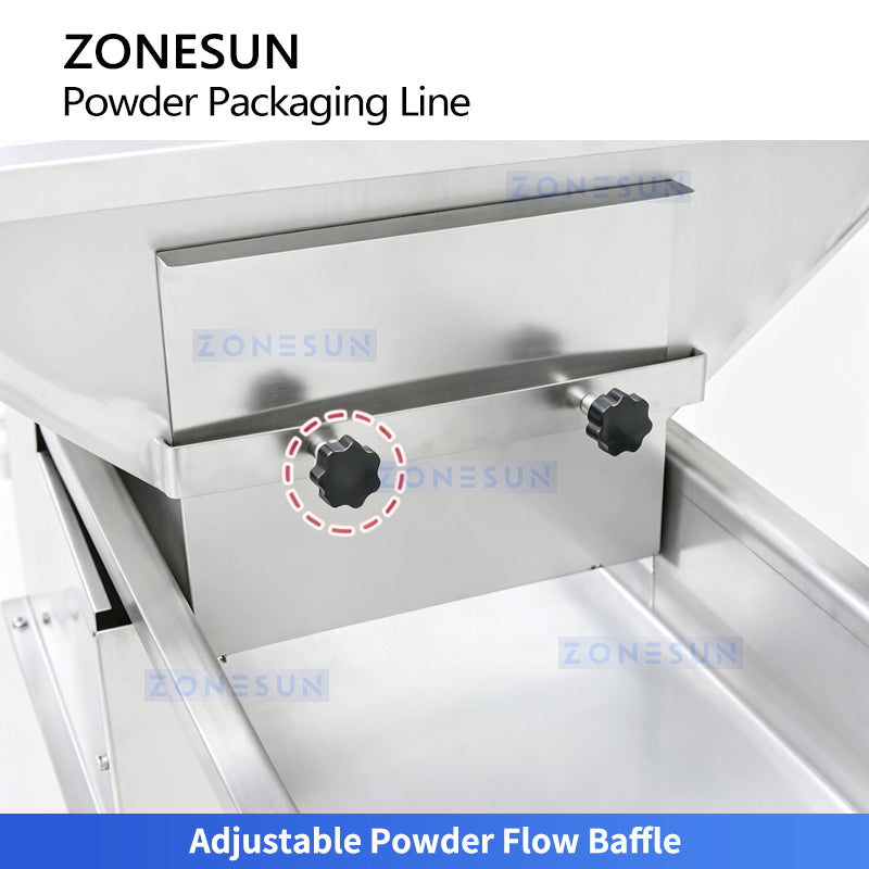 Zonesun ZS-FAL180X6 Automatic Powder Mixing Feeding Filling Sealing Production Line