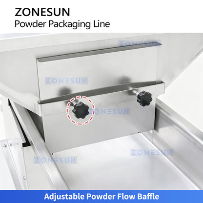 Zonesun ZS-FAL180X6 Automatic Powder Mixing Feeding Filling Sealing Production Line