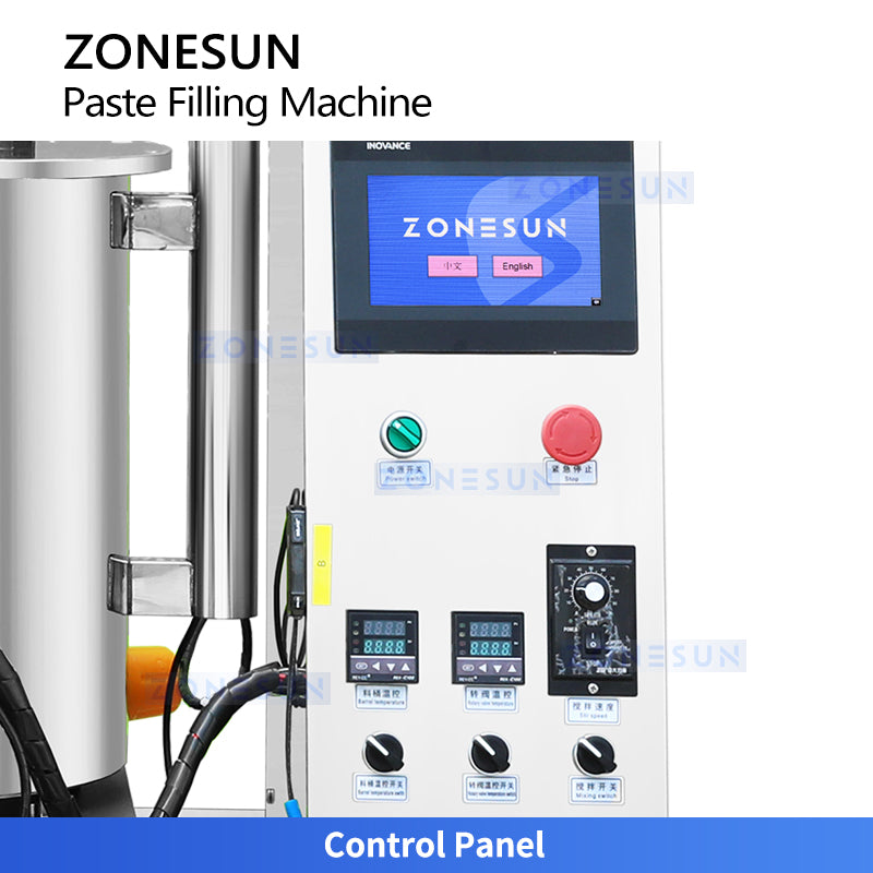 ZONESUN ZS-VTGTL1A Automatic Heated Lipstick, Wax & Jam Gear Pump Filling Machine