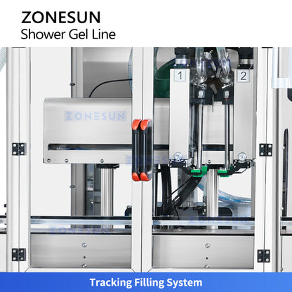 ZONESUN ZS-FAL180X20 Automatic Shampoo & Lotion Filling Production Line