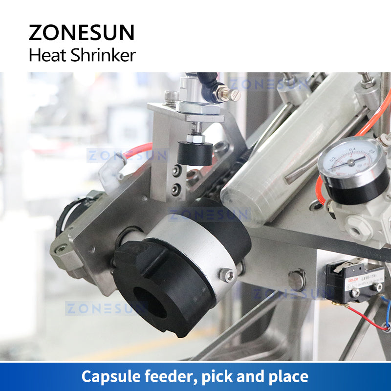 ZONESUN ZS-SXRS1 Automatic PVC Capsule Heat Shrinker for Wine Bottles Sealing