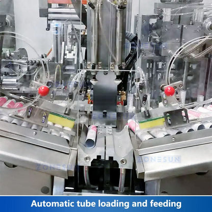 ZONESUN ZS-FS160 Automatic Plastic and AluminiumTube Filling & Sealing Machine for Paste Products