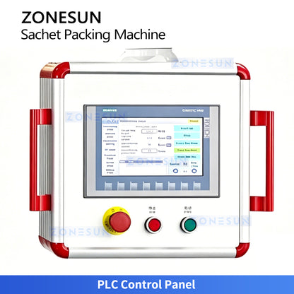 High Output: ZONESUN ZS-520BY Multi-Lane Stick Liquid Packing Machine for Ice Pops, Jelly & Honey