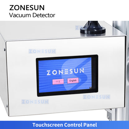 ZONESUN ZS-ZK200 Automatic Online Intelligent Non Contact Acoustic Vacuum Seal Inspection Detector for Bottles and Cans