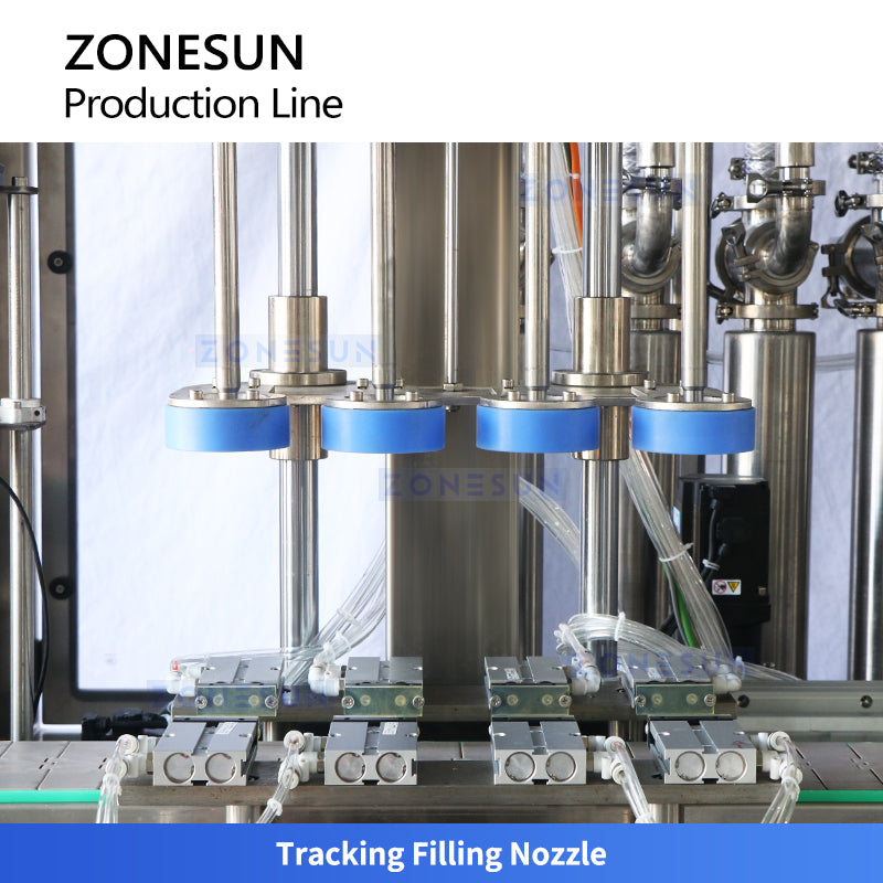 ZONESUN ZS-FAL180G1 Automatic Liquid Filling and Capping Line for Shampoo Soap and Lotion Bottles