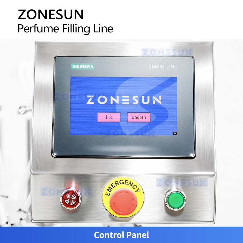 ZONESUN ZS-FAL180X11 Automatic Perfume Bottle Filling Crimping Line for Fragrance Production