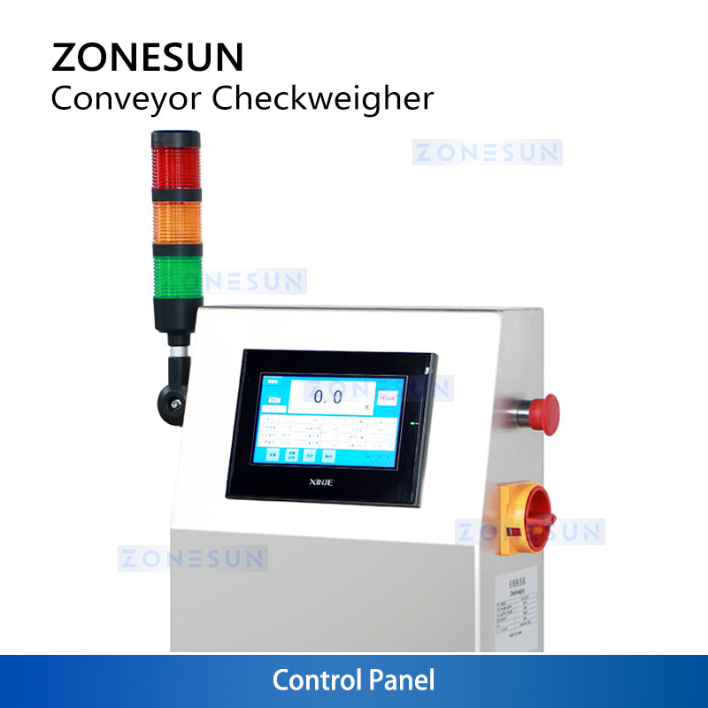 ZONESUN ZS-MD210 Industrial Check Weigher Machine Inline Checkweigher