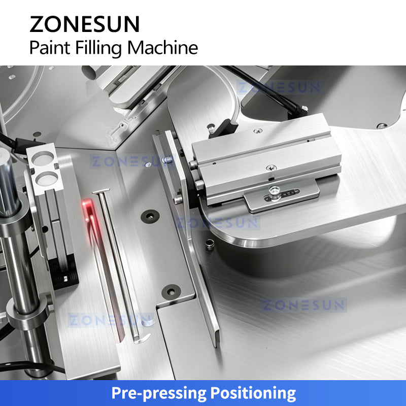 ZONESUN ZS-YL11 Automatic Rotary Paint Filling and Sealing Machine for Chemical Products