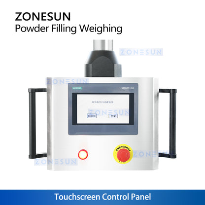 ZONESUN Automatic Dual Auger Powder Filling & Weighing Machine for Spice Coffee Powder ZS-FM6A
