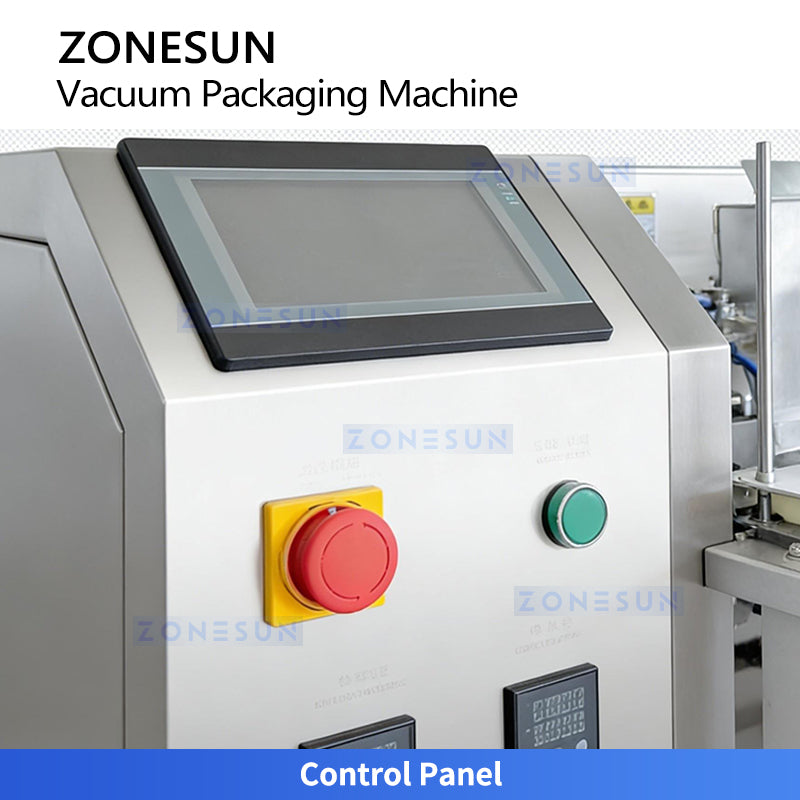 ZONESUN ZS-AFS015 Automatic Three Chamber Vacuum Pouch Packaging Machine